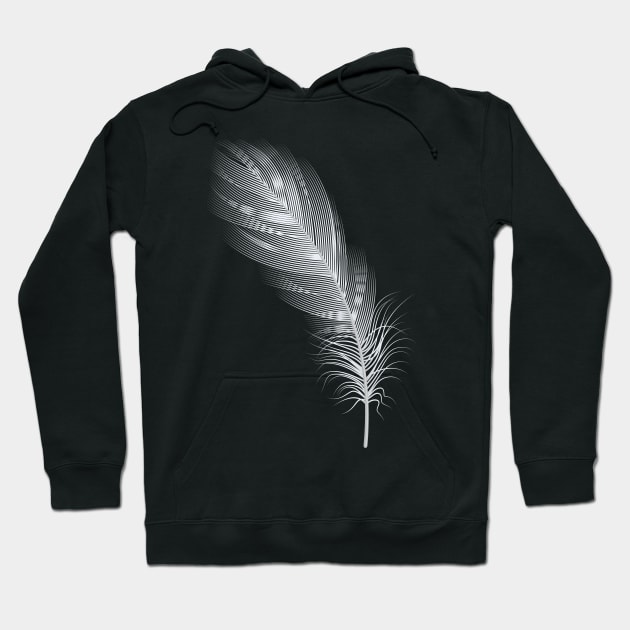 Featherdarkness Hoodie by GrmonetnDecor